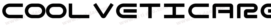 coolveticarg regular字体转换